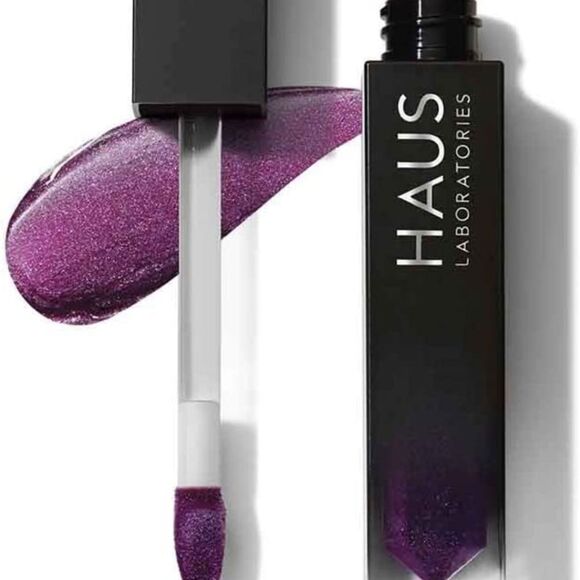HAUS LABORATORIES by Lady Gaga: LE RIOT LIP GLOSS, Violet Disco (Set of 3) New - Picture 9 of 11
